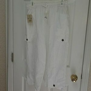 NWT White Natural pants